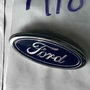 Ford‎ Oval Emblem Badge Blue Silver Chrome Metal Car Truck Logo